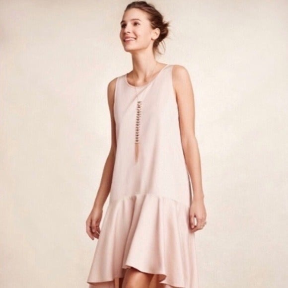 Maeve Dresses & Skirts - Maeve Anthropologie Drop Waist High LowDress